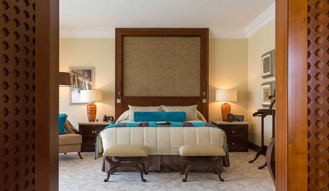 スーペリア・ゴールドクラブ・スイートのベッドルーム