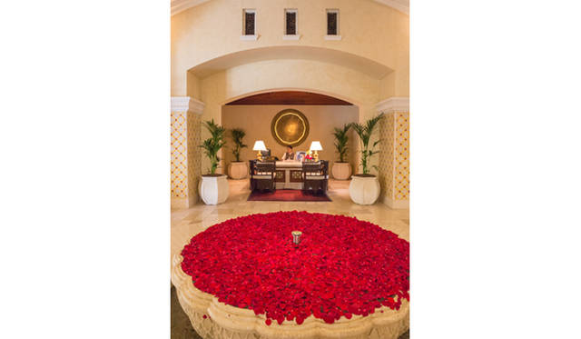 アラビアンコートのロビー