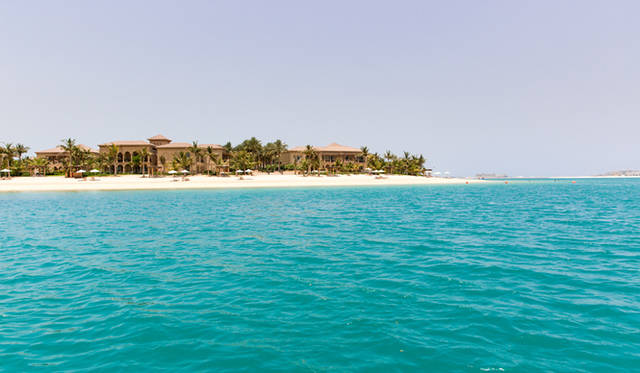 ワン＆オンリー・ザ・パームのプライベートビーチ