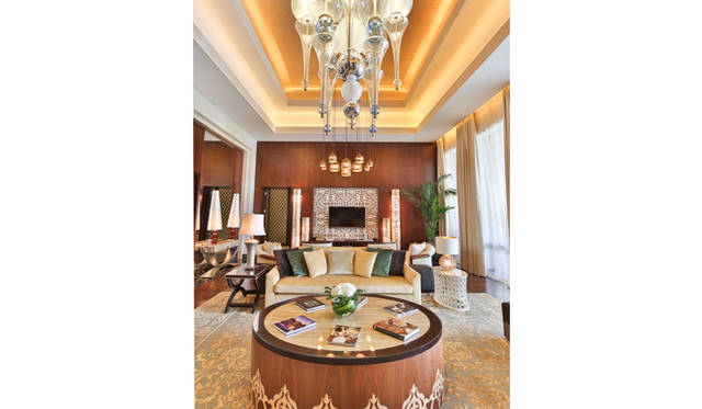 リビング中央部