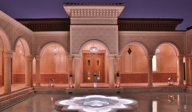 ワン＆オンリー・プライベートスパの入り口