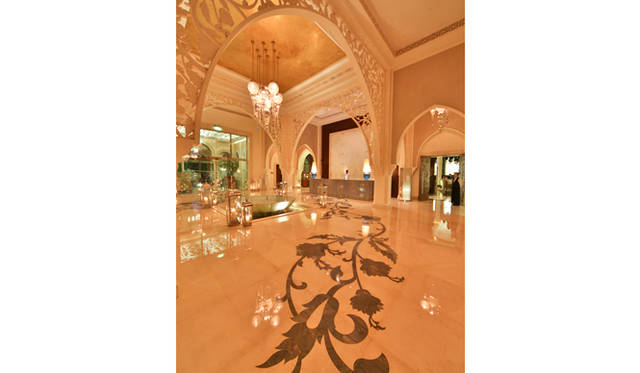 マナーハウスのメインロビー