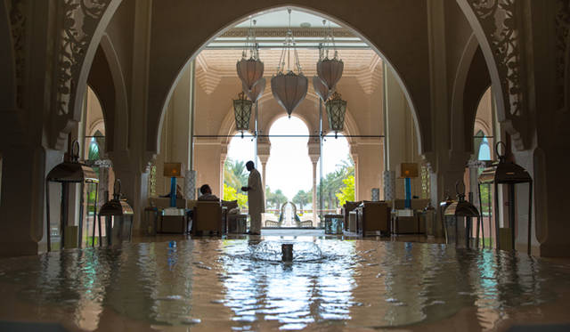 マナーハウスのメインロビー