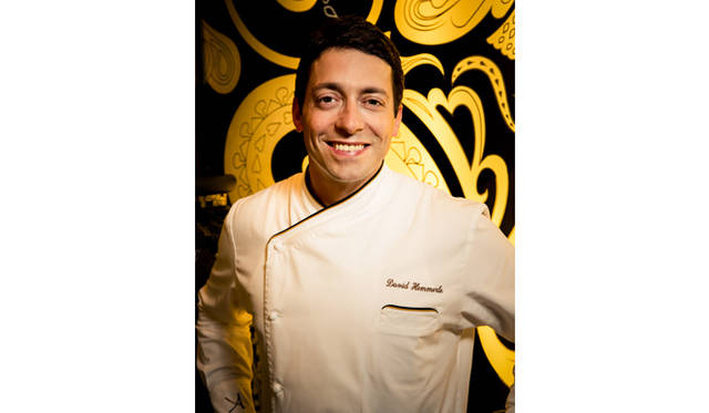 総料理長のデヴィッド・エメルル