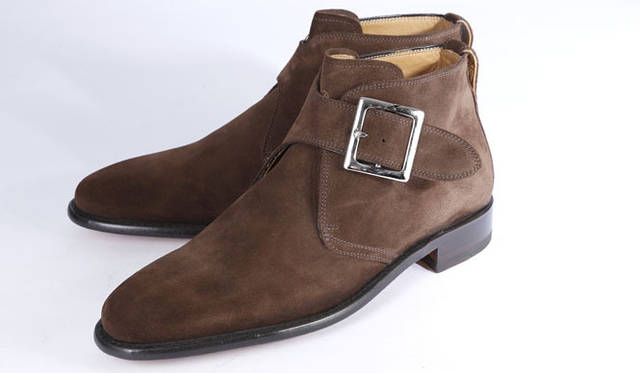 <strong>ISETAN MEN’S｜伊勢丹</strong>　2013-14年秋冬靴コレクション　ブーツ9万4500円（ベッタニン＆ヴェントゥーリ／伊勢丹新宿店メンズ館）