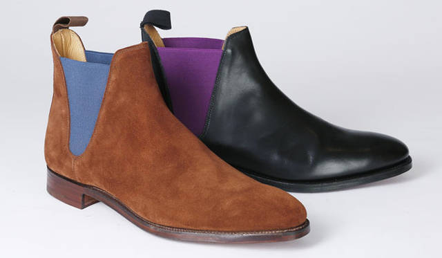 <strong>ISETAN MEN’S｜伊勢丹</strong>　2013-14年秋冬靴コレクション　ブーツ各7万3500円（クロケット＆ジョーンズ／伊勢丹新宿店メンズ館）