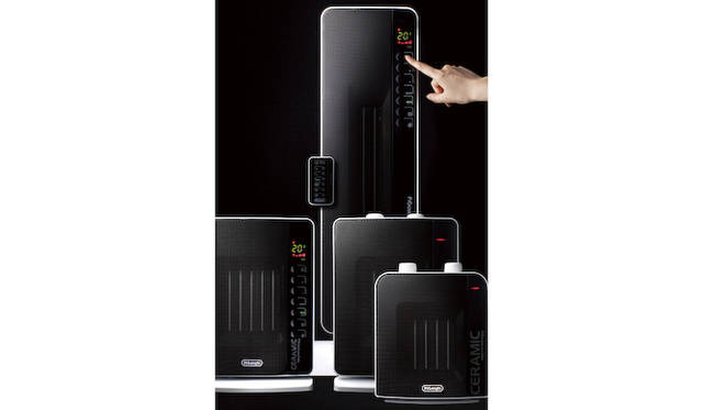 「デジタルラディアント オイルヒーター」4～10畳用 4万3800円 、3～8畳用 3万8800円