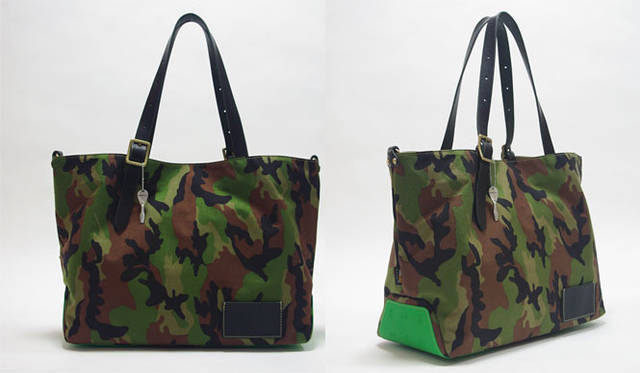 <strong>MAPHIA DESIGN｜マフィアデザイン</strong>　「L SOLE feat VIBRAM・CORDURA（エル ソール feat ビブラム・コーデュラ）」トート横 1万9950円（サイズ33×43×16cm）