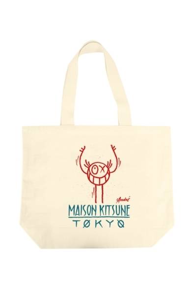 <strong>Maison Kitsuné｜アンドレ・サレヴァのエキシビションを開催</strong><br /><br />Shopping Bag<br />3465円<br /><br />期間│9月4日（水）～10月3日（木）<br />時間│11:00～20:00<br />会場│メゾン キツネ東京<br />東京都港区南青山3-15-13<br />Tel.03-5786-4841