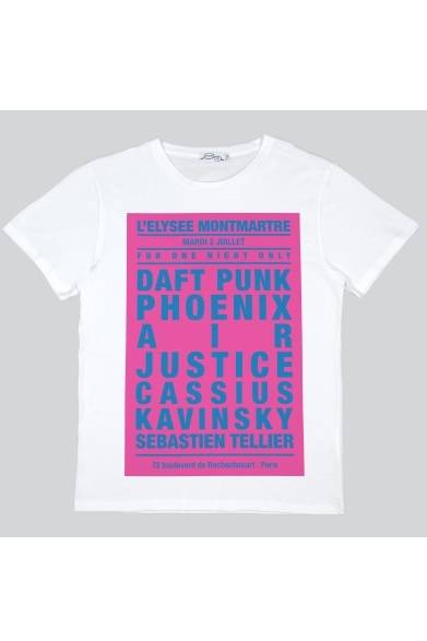<strong>Maison Kitsuné｜アンドレ・サレヴァのエキシビションを開催</strong><br /><br />T-shirt Poster<br />8400円<br /><br />期間│9月4日（水）～10月3日（木）<br />時間│11:00～20:00<br />会場│メゾン キツネ東京<br />東京都港区南青山3-15-13<br />Tel.03-5786-4841