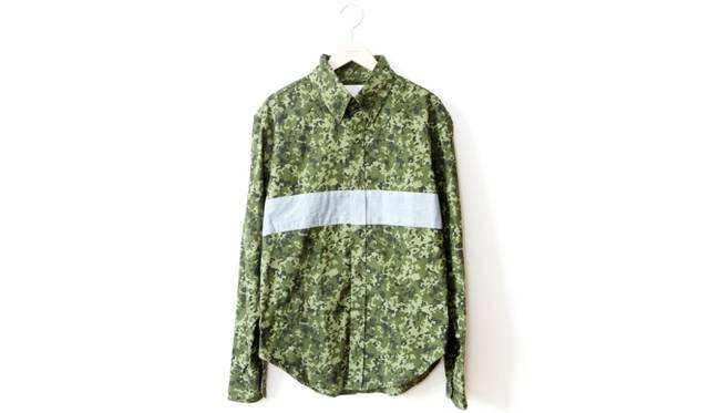 限定のカモフラシャツ 3万3600円
