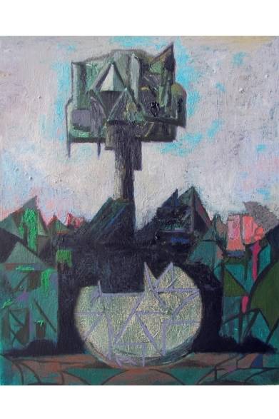 <strong>ART│ヒロマート・ギャラリーでロビン・フライ個展『Wah Steel』</strong><br /><br />「Long neck」(40x50cm Oil on Canvas)<br /><br />会期│9月6日（金）～10月13日（日）　※月曜、火曜休廊<br />時間│13:00～19:00<br />会場│ヒロマート・ギャラリー<br />東京都文京区関口1-30-7　三村ビル1F<br />Tel.03-6233-9836