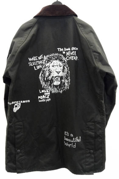 ビューティフル ピープルによるペイントをほどこした限定商品<br />「Bedale SL」メンズ　 6万9300円