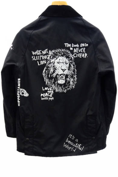 ビューティフル ピープルによるペイントをほどこした限定商品<br />「Bedale SL」メンズ　 6万9300円