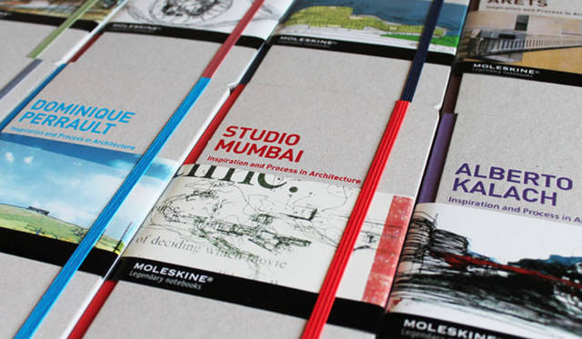 <strong>Moleskine｜モレスキン</strong>　研究書籍コレクション「Inspiration and Process in Architecture」