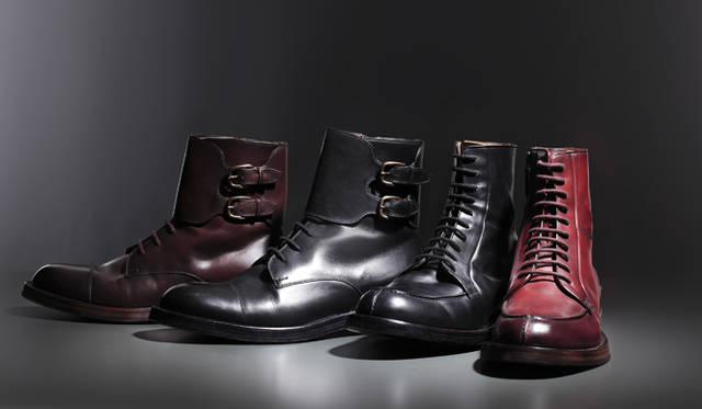 <strong>GUCCI｜グッチ</strong> エレガントで都会的、グッチ流ミリタリーミックス ランウェイから秋冬新作ブーツが到着