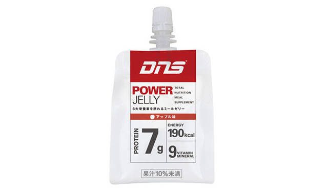 <strong>DOME｜ドーム</strong>　 DNS初の直営店「DNS CAFE中野」　5大栄養素を摂れるミールリプレイスメントゼリー「DNS パワーゼリー／アップル味」