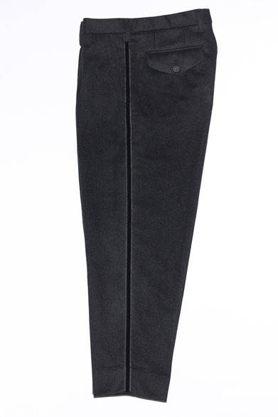 <strong>kolor｜カラー</strong>　「kolor PERPETUAL（カラー パーペチュアル）」　ウールカシミアトラウザーズ（チャコール）3万7800円