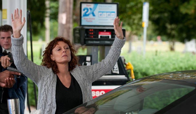 ロバート・レッドフォード扮する人権派弁護士の元仲間を演じたスーザン・サランドン　©2012 TCYK, LLC. ALL RIGHTS RESERVED.