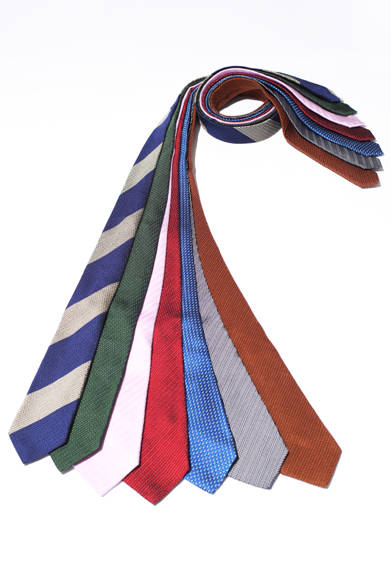 世界でも稀なオールハンドメイドネクタイを製造する 京都・丹後のネクタイ工場「KUSKA」のネクタイ