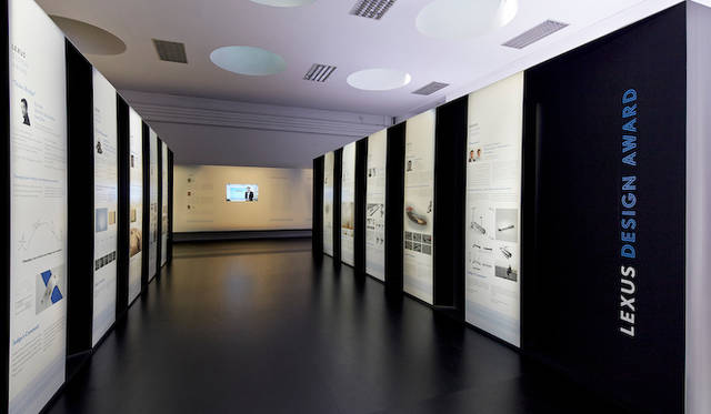 昨年、イタリアで開催された「LEXUS DESIGN AWARD 2013」の会場にて