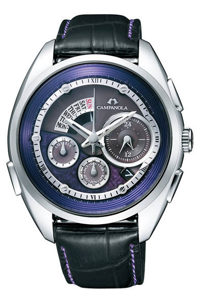 「CAMPANOLA｜カンパノラ「宙叢雲（そらのむらくも）」<br />ケース径44.6mm、SSケース、各39万9000円