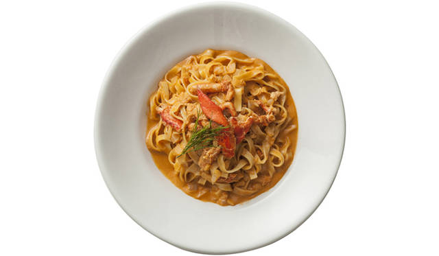 「オマールソースのパスタ」 1280円