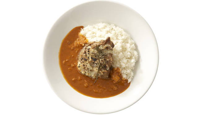 「香草グリルのチキンカレー」 1080円