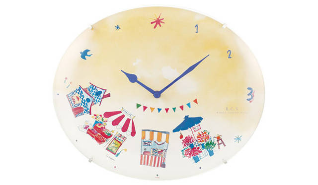 <strong>NOA｜ノア精密</strong>　壁掛け時計「Happy Marché」