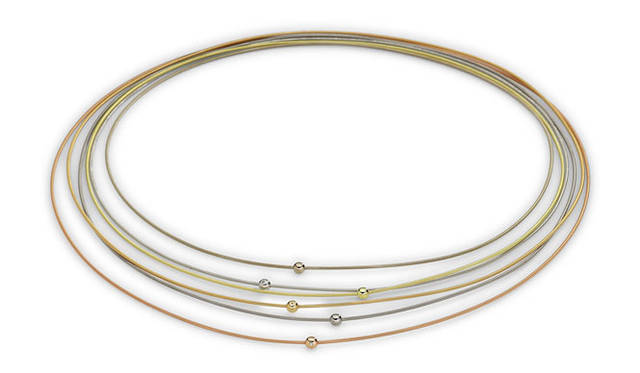 <strong>NIESSING｜ニーシング</strong>　「NIESSING TOKYO（ニーシング東京）」リニューアルオープン　シングル、ダブル、トリプルで重ねてバリエーションを楽しめるネックレス「Colette（コレット）」