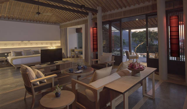 <strong> Amanresorts｜アマンリゾーツ</strong>　「Amanoi（アマノイ）」　Pool Pavilion Interior