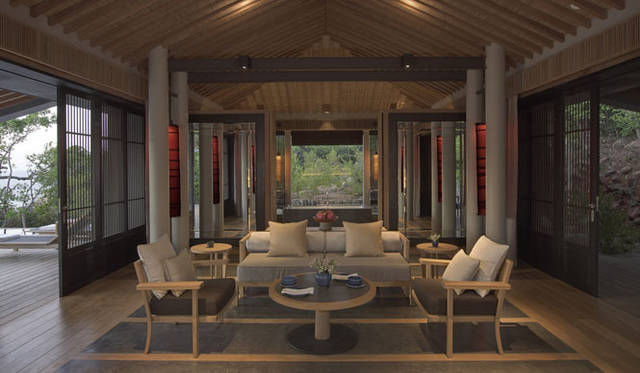 <strong> Amanresorts｜アマンリゾーツ</strong>　「Amanoi（アマノイ）」　Pool Pavilion Living Area