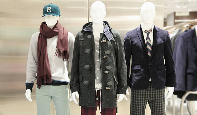 <strong>ESTNATION｜エストネーション</strong>　「エストネーション六本木ヒルズ店」リニューアルオープン　1階 メンズフロア