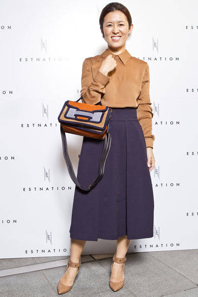 <strong>ESTNATION｜エストネーション</strong>　「エストネーション六本木ヒルズ店」リニューアルオープン パーティスナップ　大草直子さん（雑誌『DRESS』ファッションディレクター）