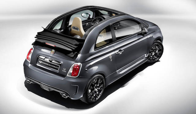 アバルト「695 エディツィオーネ マセラティ」にも、“Rcord Grey”と名付けられた特別カラーのモデルが登場。アバルトが発足した1949年にちなみ、49台限定で発売される