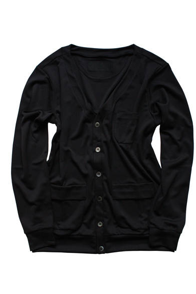 「MTRCW-X CARDIGAN」BLACK1万2600円　アロマジェル付属