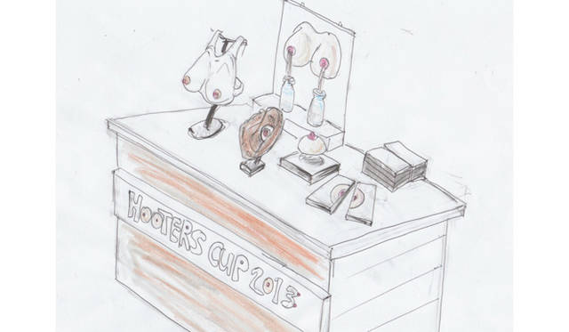 久山宗成 AKA ドナルド BOOTH　イメージスケッチ