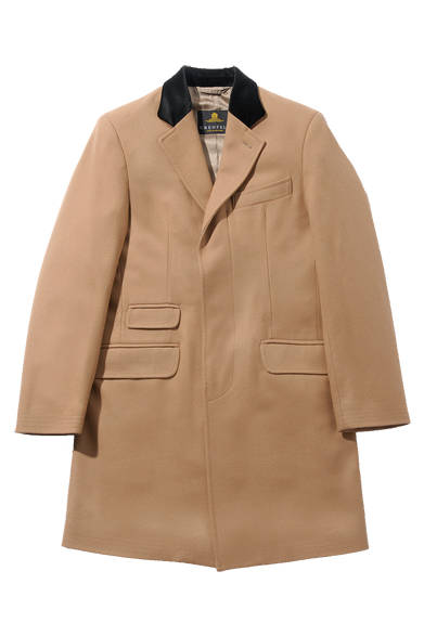 <strong>MEN’S｜メンズ</strong><br /><strong>HBARNEYS NEW YORK｜バーニーズ　ニューヨーク</strong><br />チェスターフィールドコート16万8000円（GRENFELL）