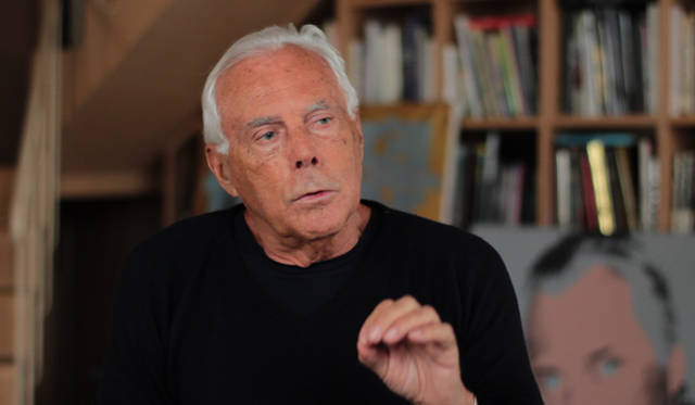 ジョルジオ・アルマーニ（デザイナー）　© 2012 BG PRODUCTIONS, LLC.  ALL RIGHTS RESERVED.