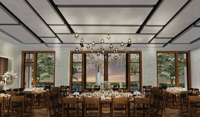 <strong>アンダーズ 東京</strong><br />「アンダーズ 東京」52階の「アンダーズ スタジオ」。ウェディングパーティをはじめ、さまざまな目的や人数に応じて利用できる