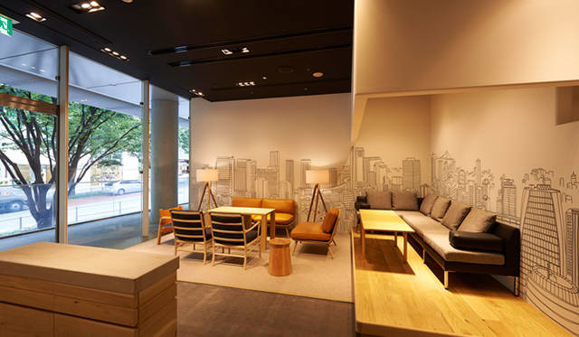 <strong>アンダーズ 東京</strong><br />六本木ヒルズけやき坂通りに開設した「アンダーズ 東京」のプレオープニングスペース