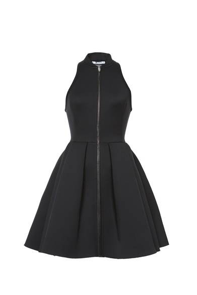 T by ALEXANDER WANG WOMEN’S<br />NEOPLENE DRESS WITH LEATHER PLACEMENTS/BLACK 5万400円（旗艦店の限定商品）