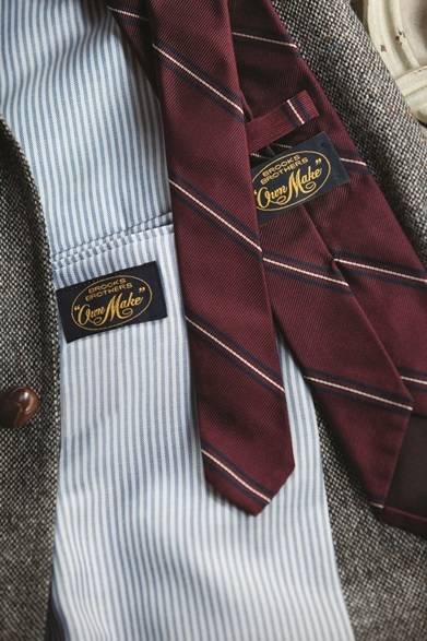 <strong>BROOKS BROTHERS｜創業195年、アニバーサリースペシャル企画</strong>　「Own Make」コレクション