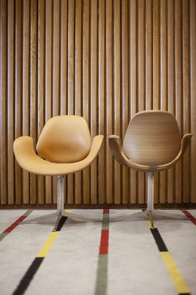 <strong>ACTUS｜アクタス</strong>　デンマーク大使館と共同主催の企画展「SIX DANISH DESIGNERS」　デザインコンペで優勝しフィン・ユール・ホールへ納品予定のサルト＆シグスゴーの作品