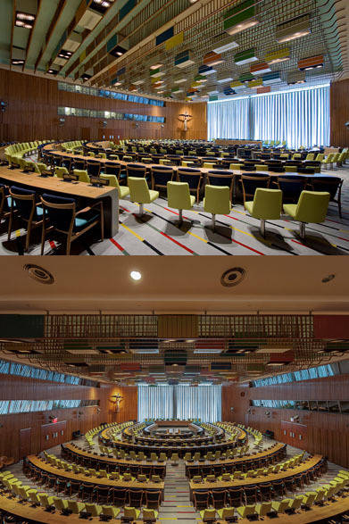 <strong>ACTUS｜アクタス</strong>　デンマーク大使館と共同主催の企画展「SIX DANISH DESIGNERS」　キャスパー・サルトとトマス・シグスゴーが手がけた信託統治理事会会議場