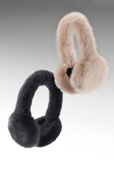 <strong>acca｜アッカ</strong>　2013年秋冬コレクション「ファーコレクション」　イヤマフ 各5万9850円