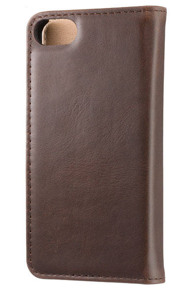 <strong>SoftBank SELECTION｜ソフトバンクセレクション</strong>　横開き本革手帳スタイルの「iPhone 5sサイドフリップケース」。オープン価格／SoftBank SELECTION オンラインショップ販売価格3360円