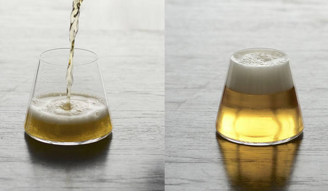 <strong>LIVING EDITION｜リビングエディション</strong>　西武渋谷店インテリアフロア「LIVING EDITON」特設ギャラリースペース「Preview」　菅原工芸硝子の「富士山グラス」 富士山グラス 3776円