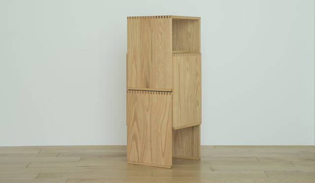 <strong>LIVING EDITION｜リビングエディション</strong>　西武渋谷店インテリアフロア「LIVING EDITON」特設ギャラリースペース「Preview」　「THE」の新製品「THE STACKING STOOL」は10月中旬から販売開始。THE STACKING STOOL 2万8000円