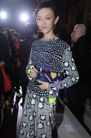 <strong>2014年春夏コレクション会場スナップ</strong>　